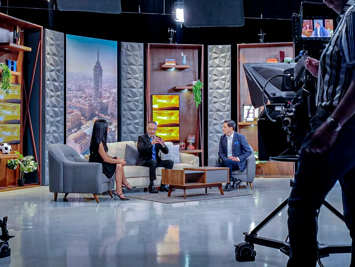 Entrevista durante el evento